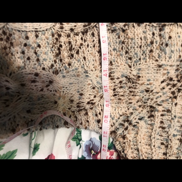 Moon and Madison Confetti Turtleneck Sweater Sz M - Picture 9 of 11